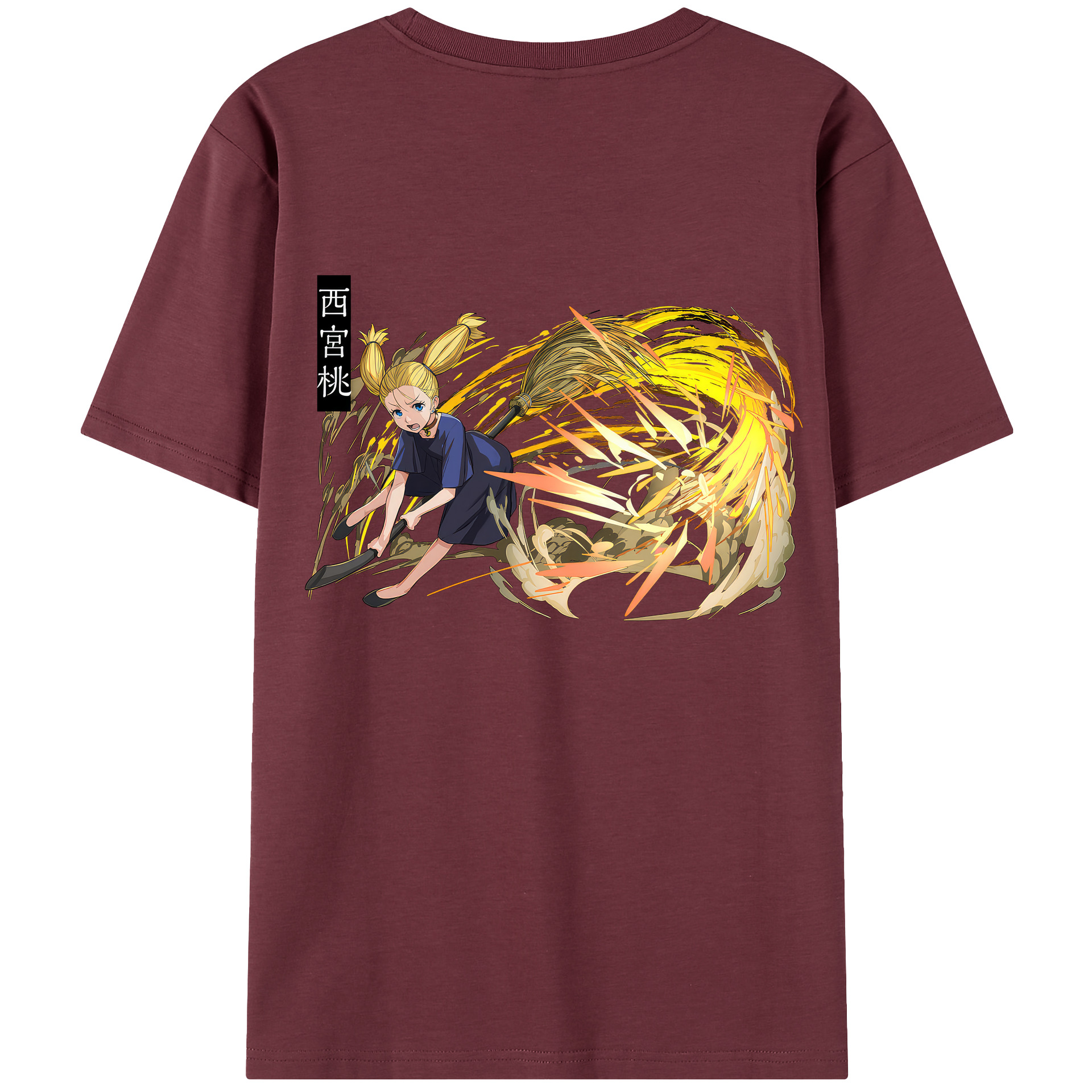 （画像用） 呪術廻戦 Jujutsu Kaisen 綿100％半袖Tシャツ（背面プリント）